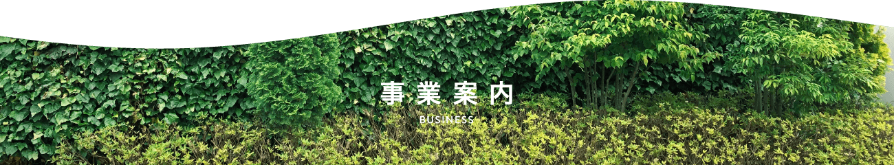 事業案内 BUSINESS